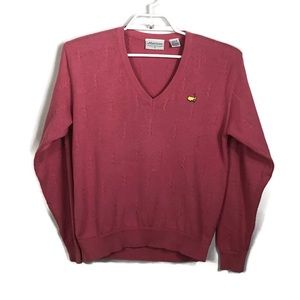 Masters Collection V-neck Golf Sweater Cable Knit